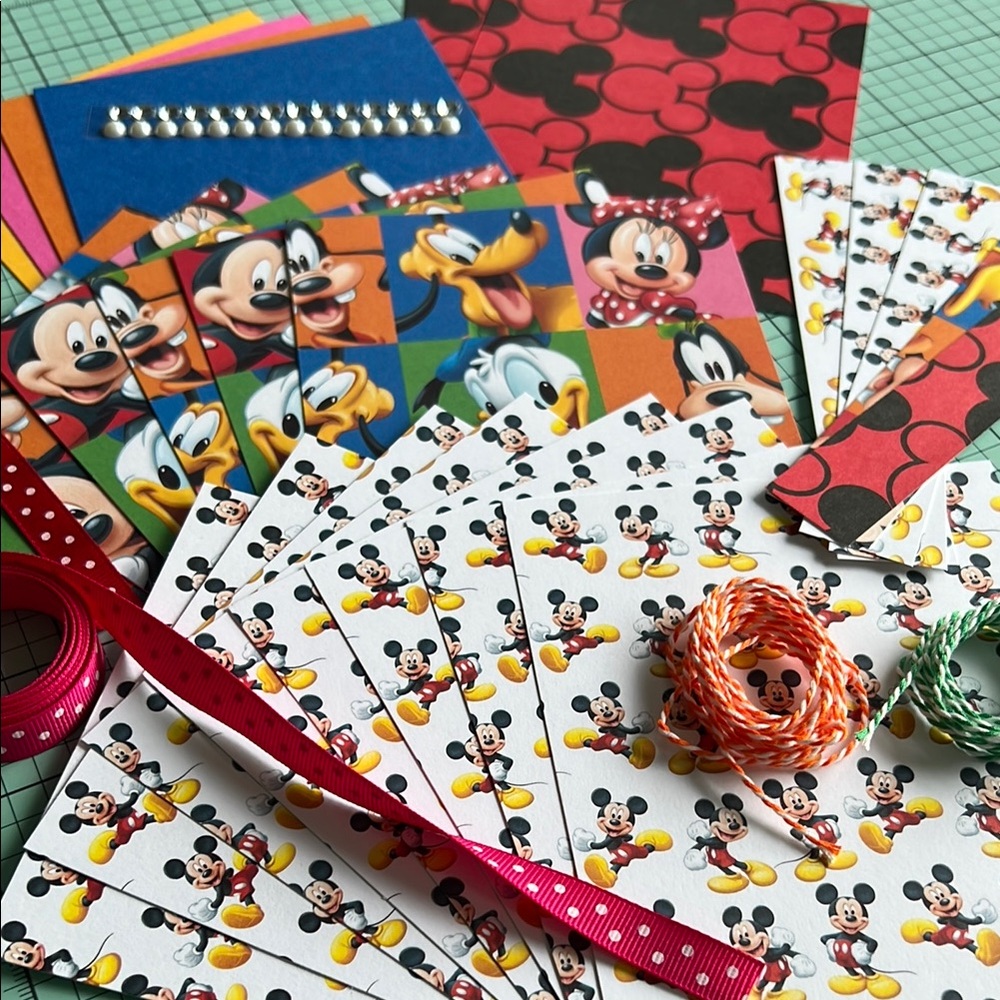 Disney themed paper craft bundle